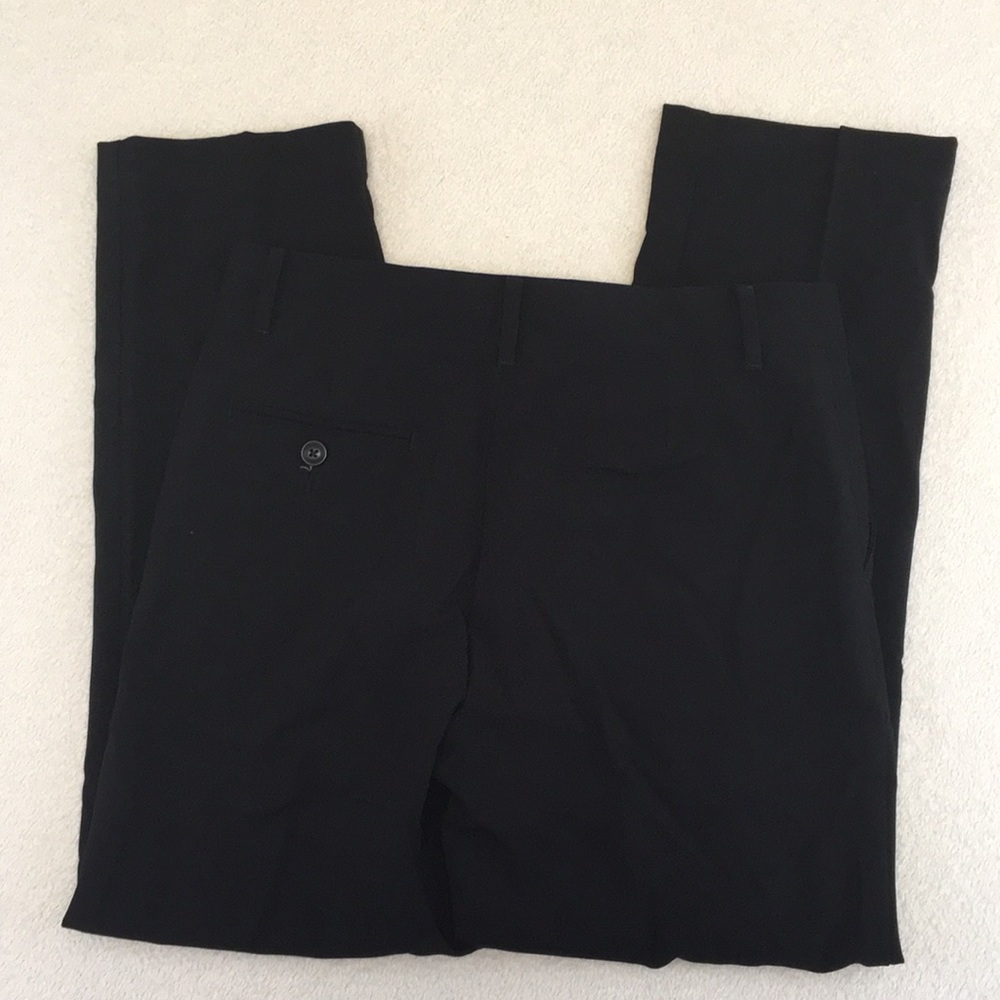 CHAPS boys black suit slacks (12 Husky)